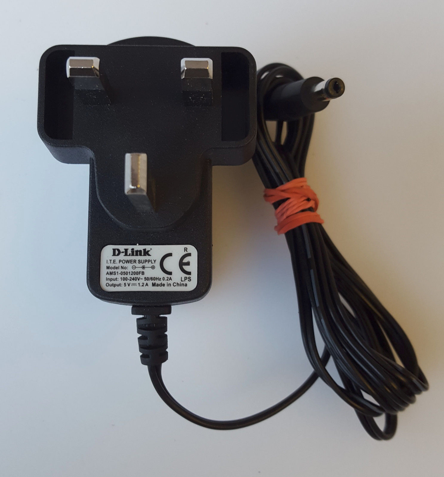 New 5V 1.2A UK PLUG D-LINK AMS1-0501200FB Power Supply Ac Adapter
